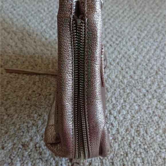 Rebecca Minkoff metallic light pink  shoulder bag - Picture 5 of 13